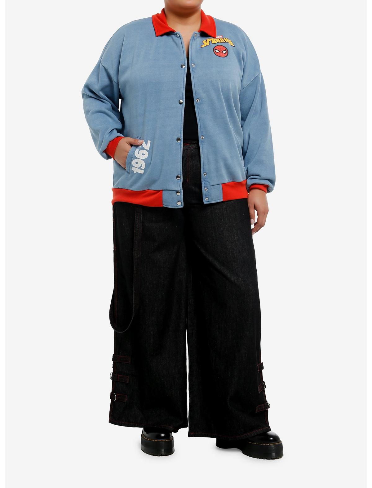 Marvel Spider-Man Comic Girls Bomber Jacket Plus Size - US 2523