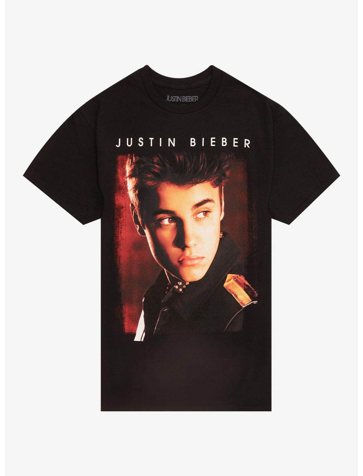 Justin Bieber Believe Album Cover Portrait T-Shirt - US 8241