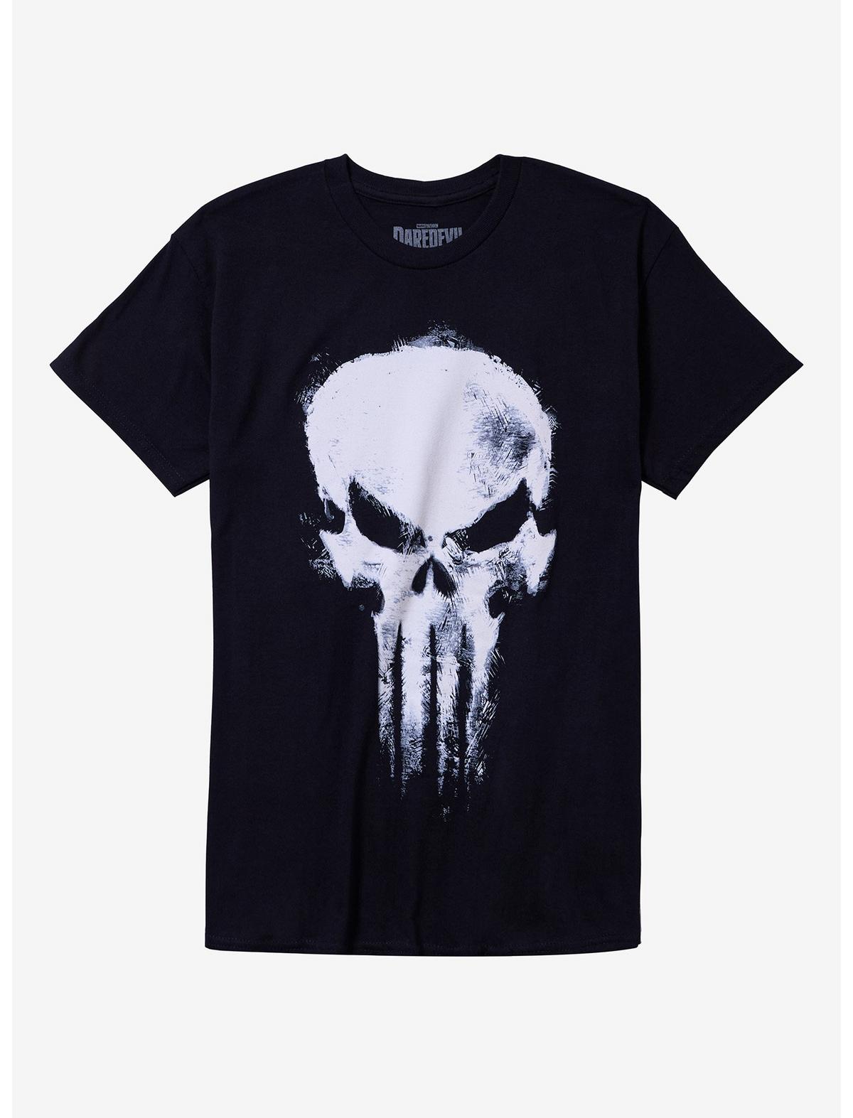 Marvel Daredevil: Born Again Punisher Skull T-Shirt - US 0413