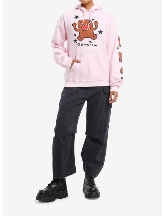 Domo Stars Doodle Pink Hoodie - US 8727