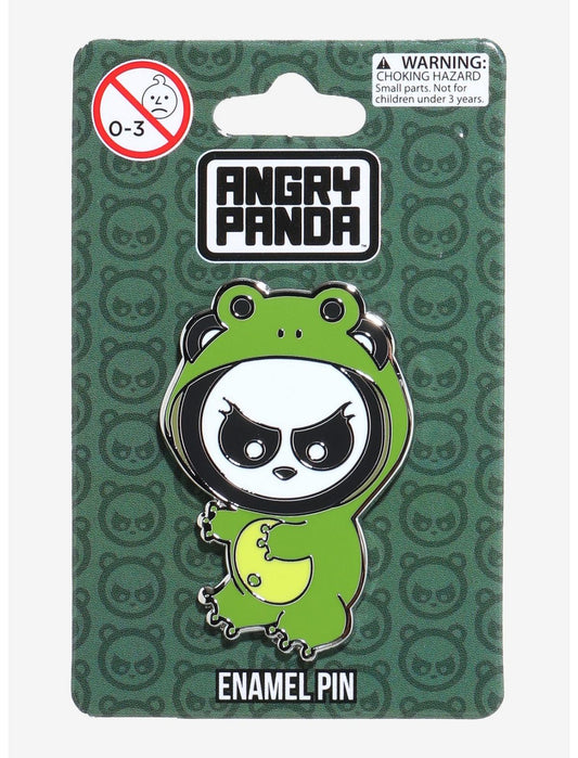 Angry Panda Frog Costume Enamel Pin Hot Topic Exclusive - US 7098