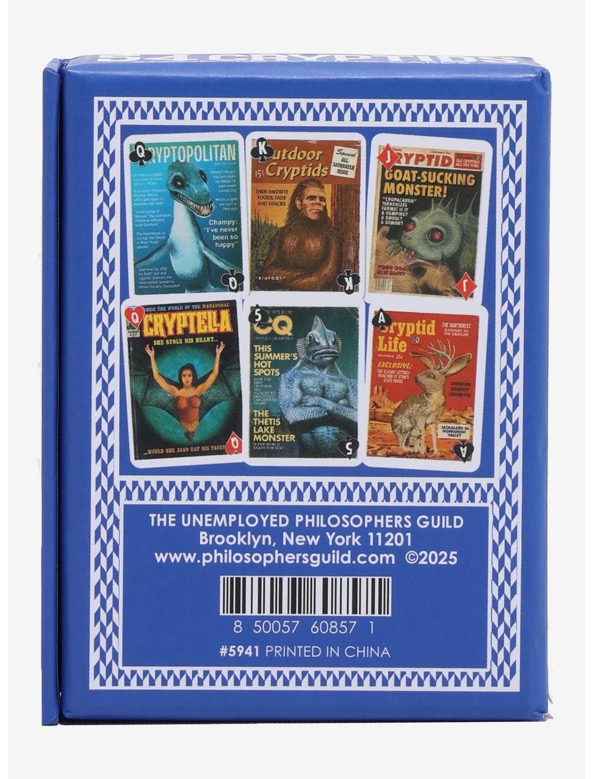 54 Cryptids And Legendary Creatures Playing Cards - US 5536
