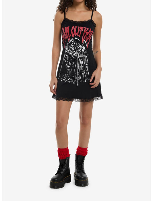 Fall Out Boy Grim Reaper Cami Dress - US 9665