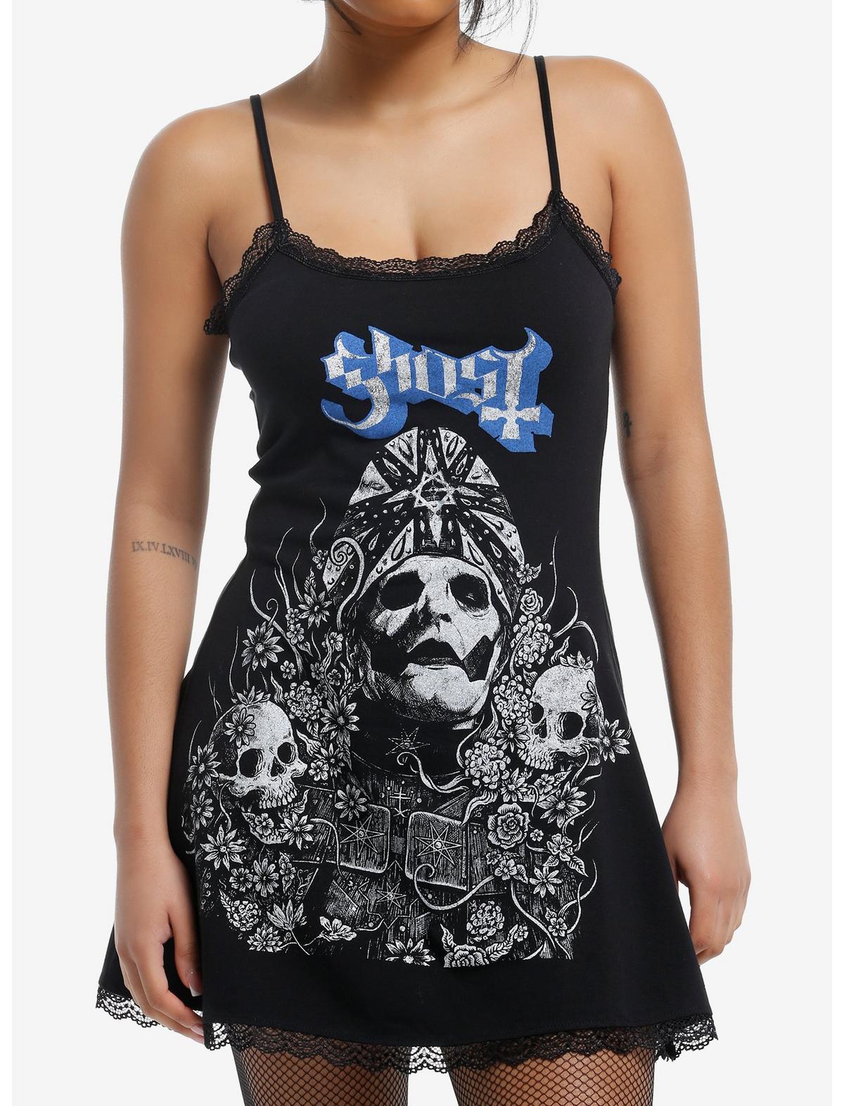 Ghost Papa Emeritus Flowers Cami Dress - US 0167