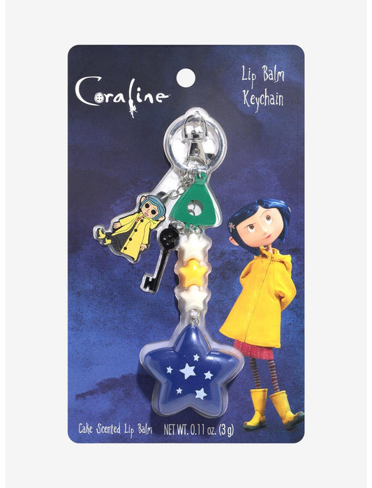 Coraline Star Lip Balm Keychain - US 7155