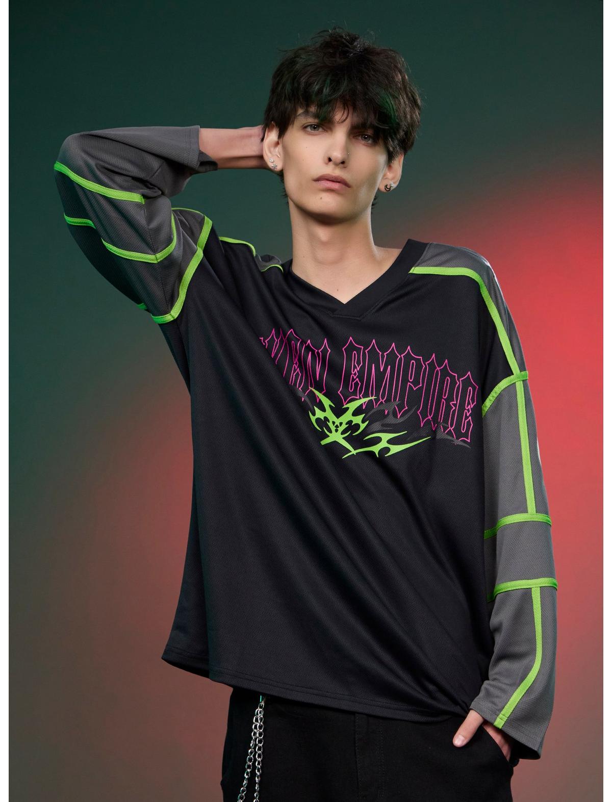 Invader Zim Irken Empire Hockey Jersey - US 8437