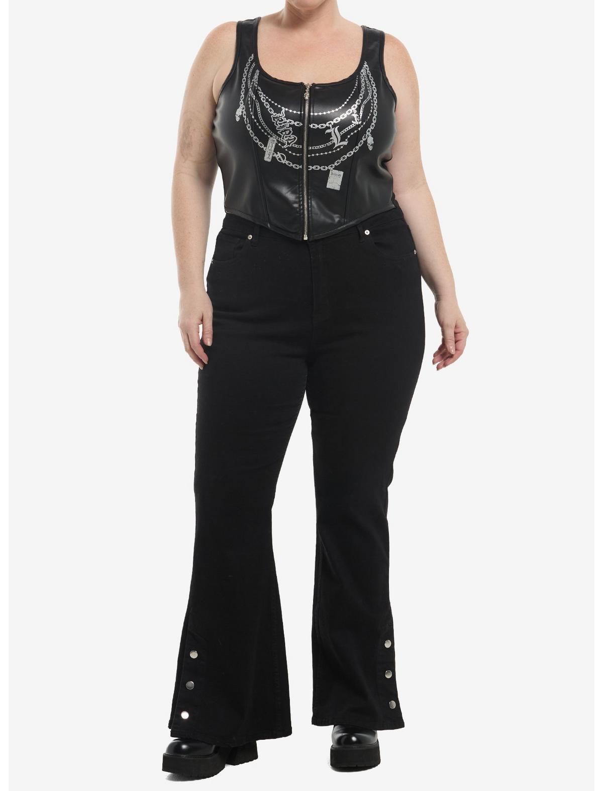 Death Note Chain Print Girls Corset Top Plus Size - US 0345