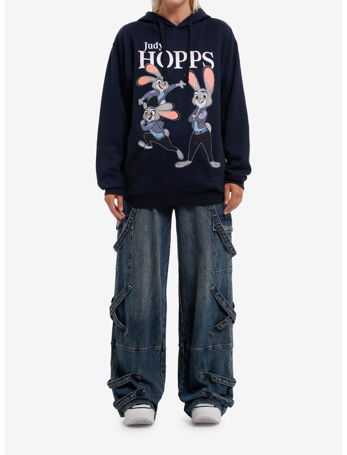 Disney Zootopia Judy Hopps Collage Hoodie - US 7702