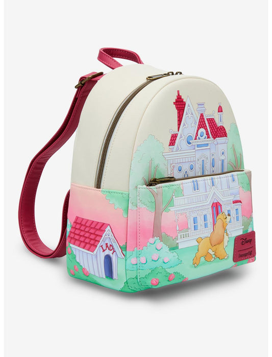 Loungefly Disney Lady And The Tramp House Mini Backpack - US 3017