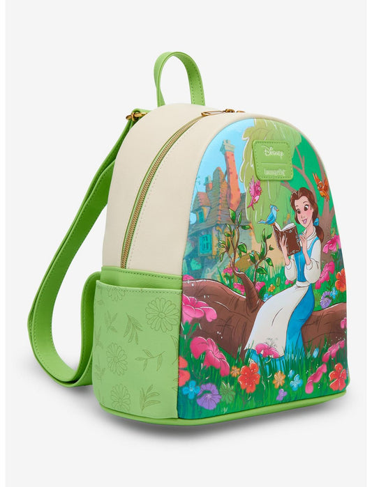 Loungefly Disney Beauty And The Beast Belle Reading Mini Backpack - US 5952