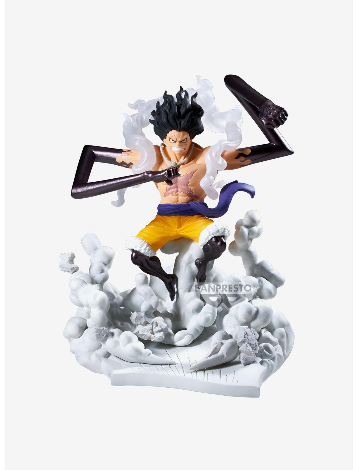 Bandai Namco One Piece Senkozekkei Monkey D. Luffy Gear 4 Figure - US 0561