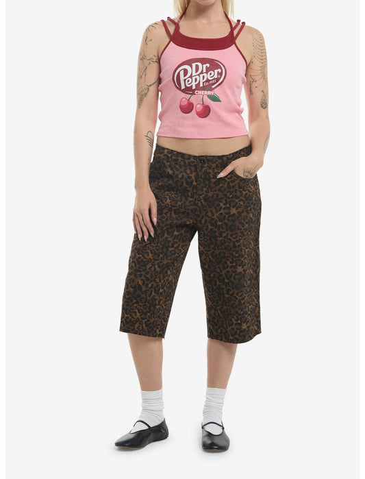 Dr Pepper Cherry Girls Halter Tank Top - US 1690