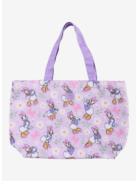 Loungefly Disney Daisy Duck Floral Tote Bag - US 8007