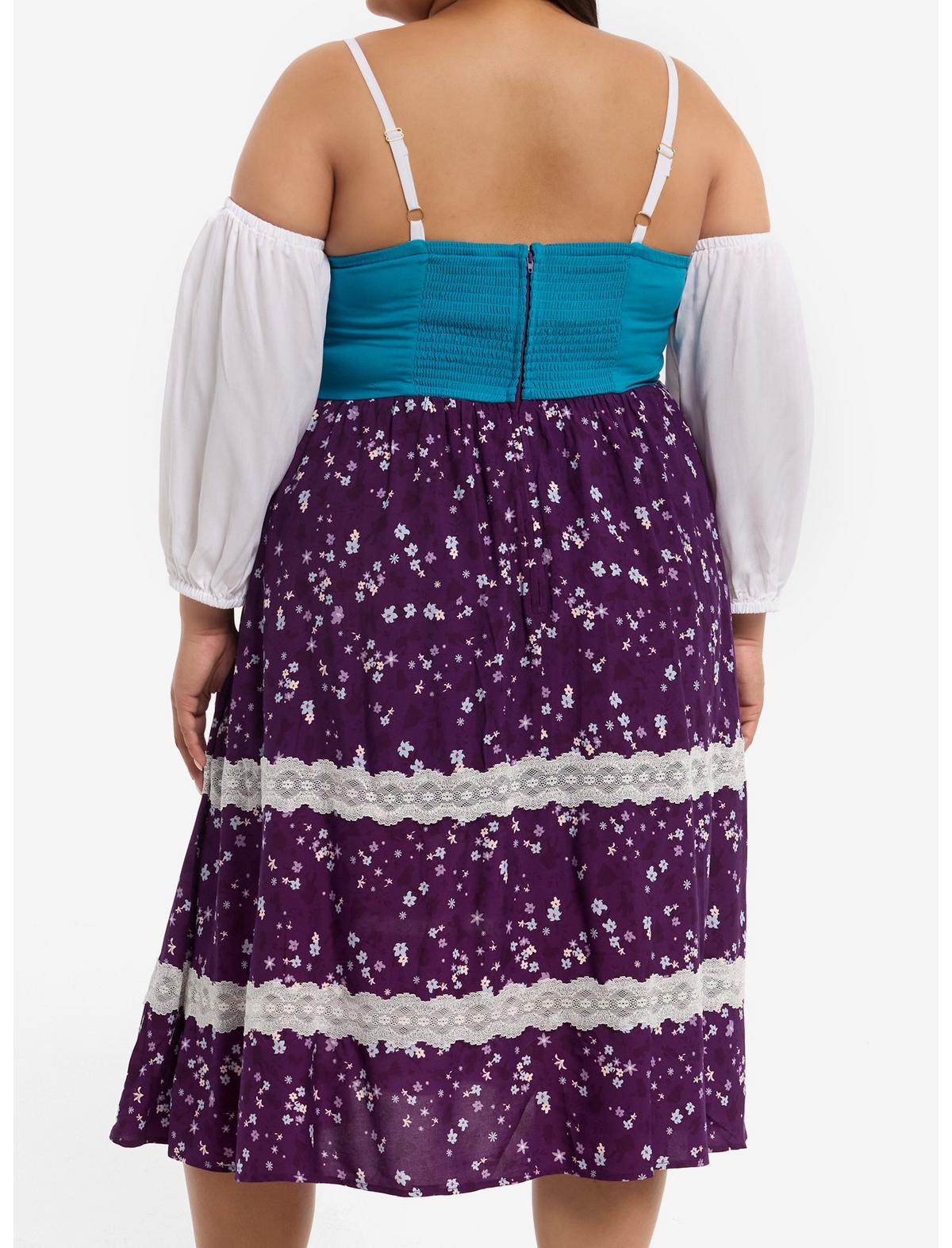 Disney The Hunchback Of Notre Dame Esméralda Cold-Shoulder Dress Plus Size - US 1061