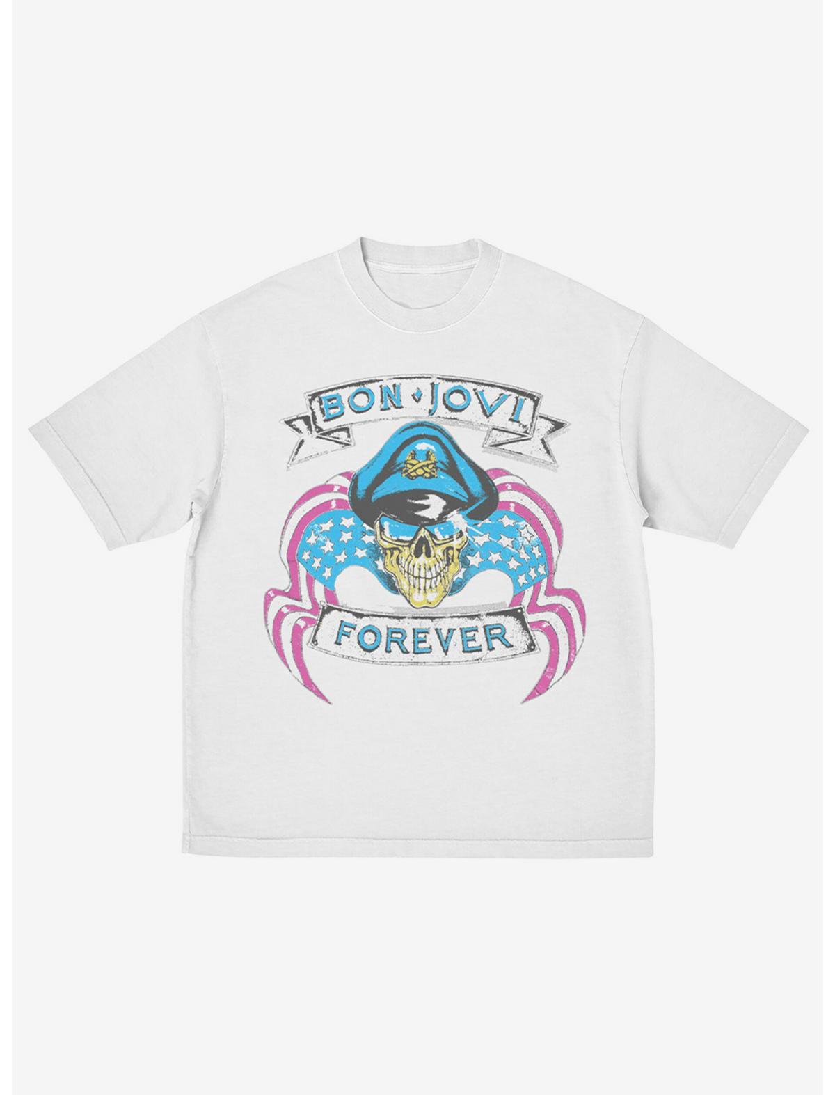 Bon Jovi Forever Skull T-Shirt - US 1709
