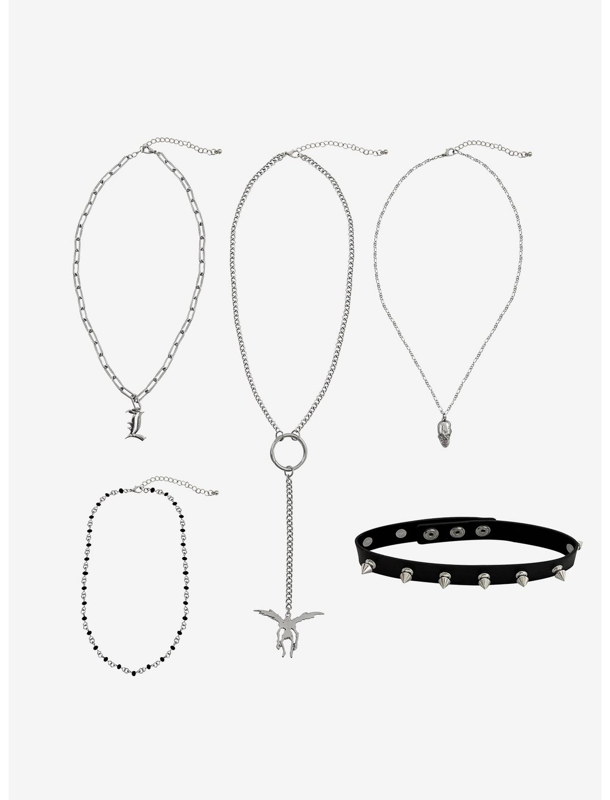 Death Note Icon Necklace Set - US 1228
