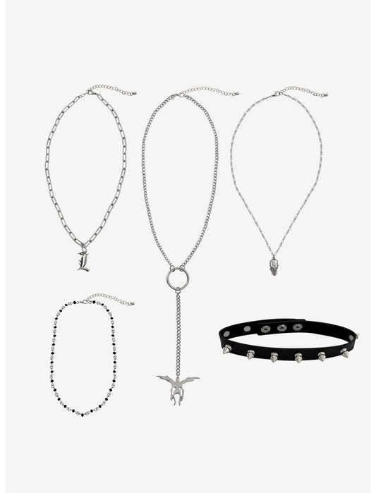 Death Note Icon Necklace Set - US 1228