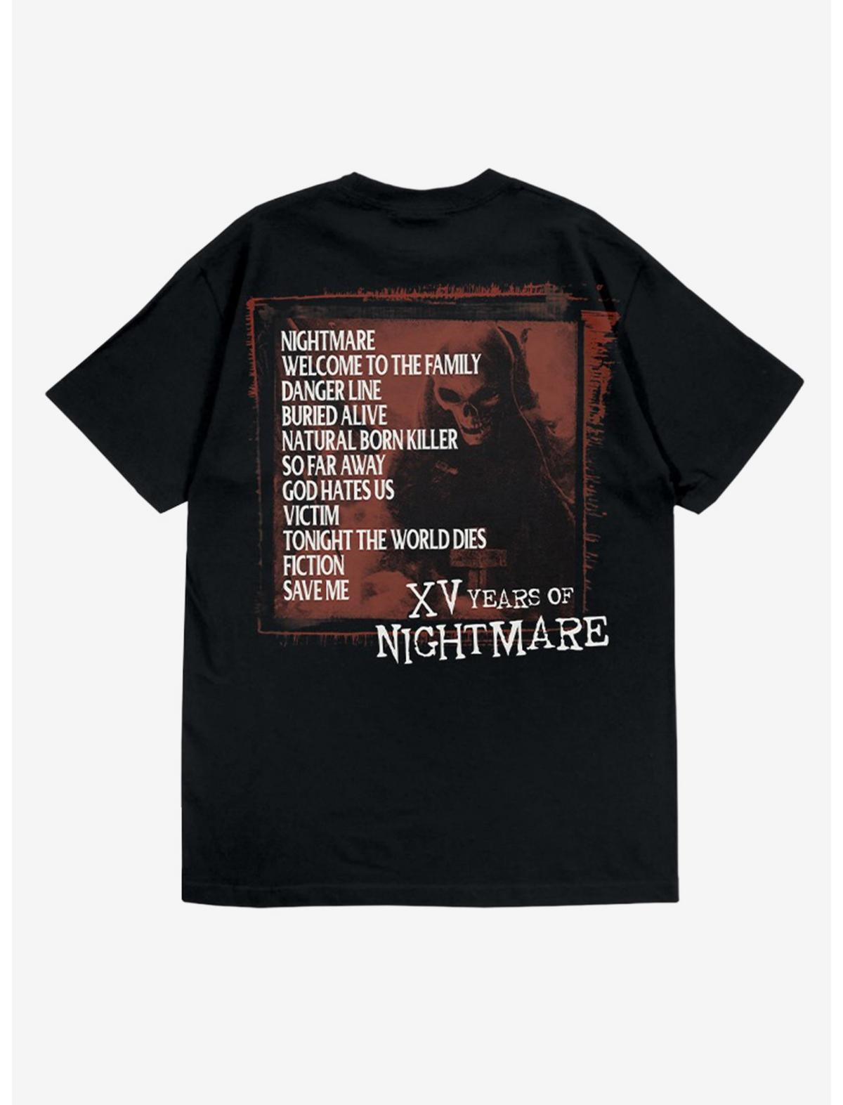 Avenged Sevenfold Nightmare 15th Anniversary T-Shirt - US 1504