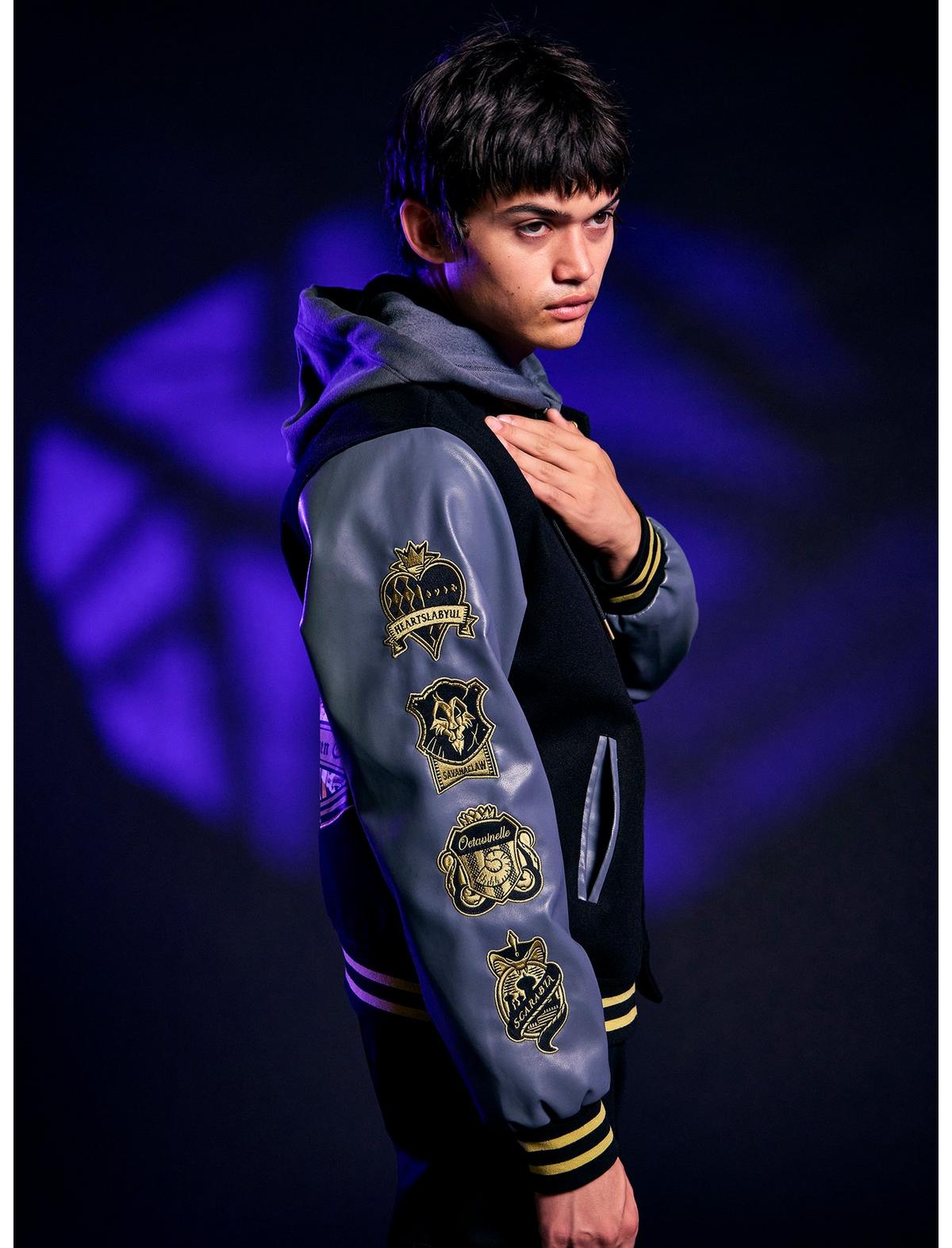 Disney Twisted-Wonderland House Crest Varsity Jacket - US 1397