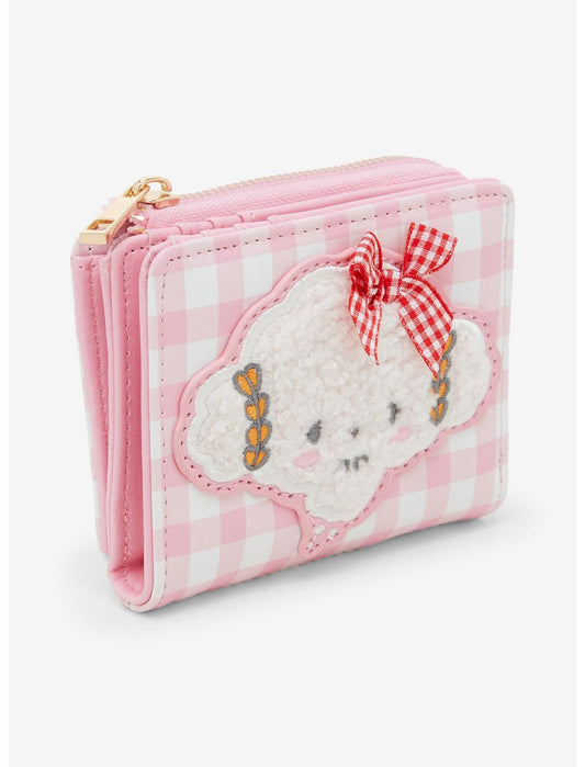 Cogimyun Gingham Cherry Mini Wallet - US 3544