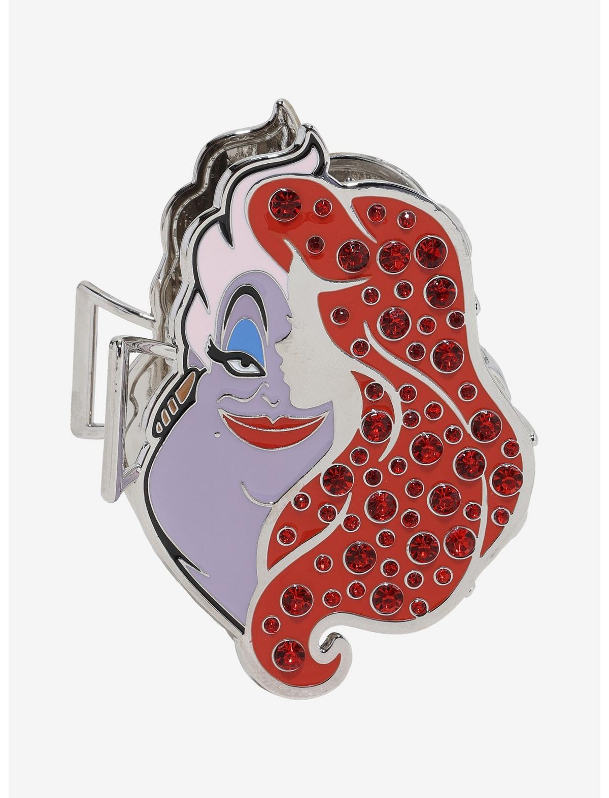 Disney Villains Ursula & Ariel Split Claw Hair Clip - US 8824