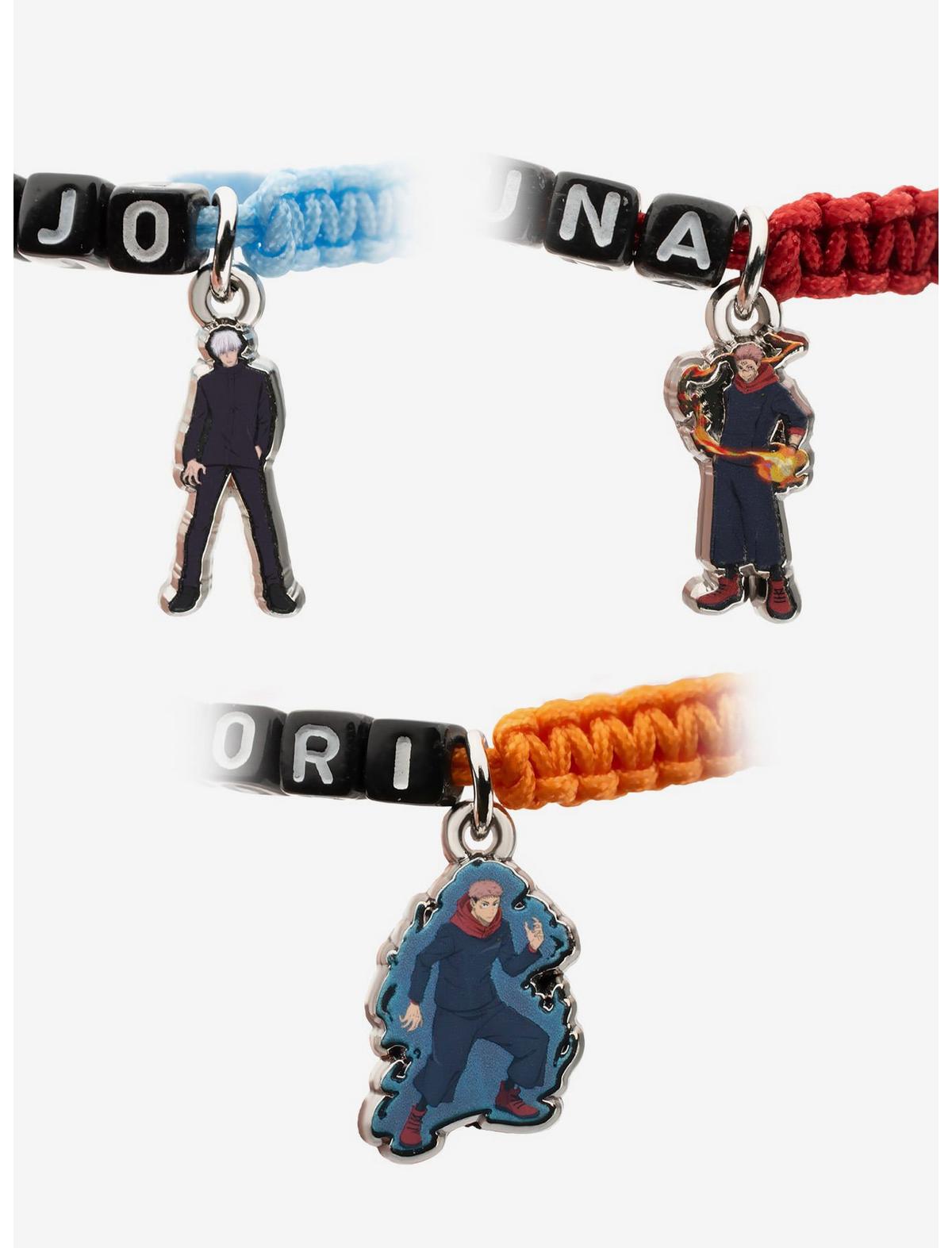 Jujutsu Kaisen Trio Cord Bracelet Set - US 9077