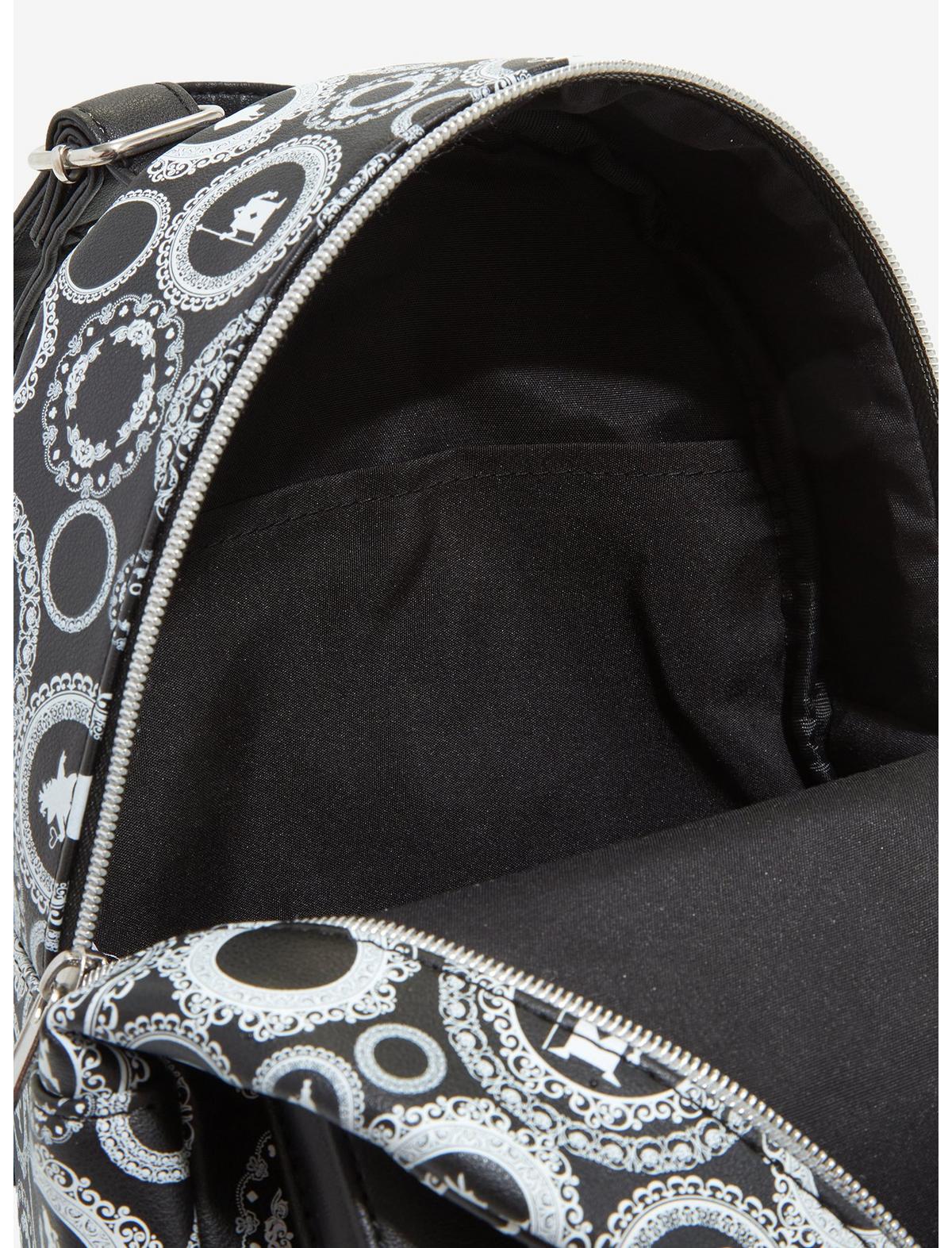 Loungefly Disney Alice In Wonderland Black & White Mini Backpack - US 1277