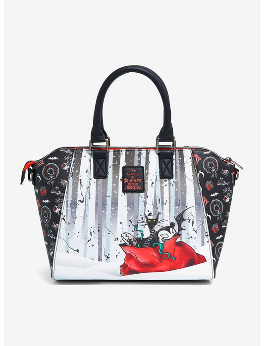 Loungefly The Nightmare Before Christmas Jack & Zero Satchel Bag - US 8274