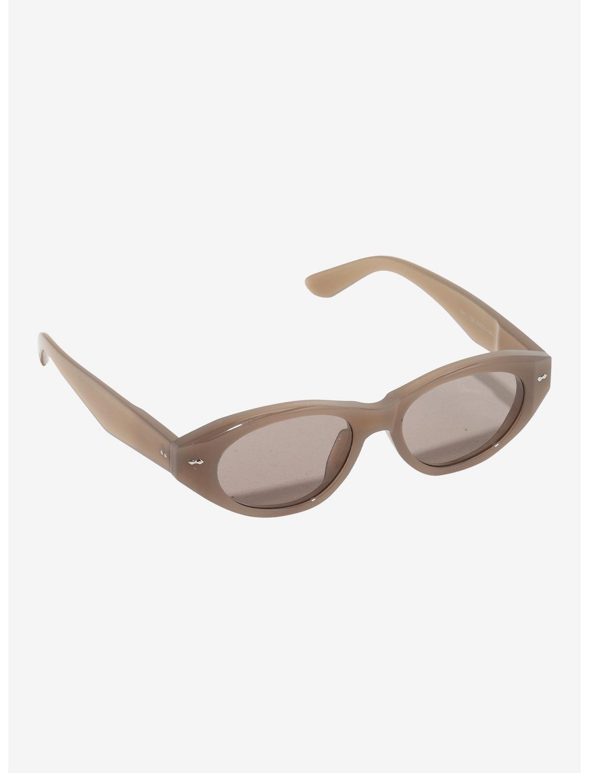Greige Retro Sunglasses - US 8498