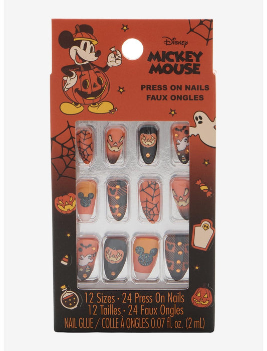 Disney Halloween Pumpkin Press-On Nails - US 1724