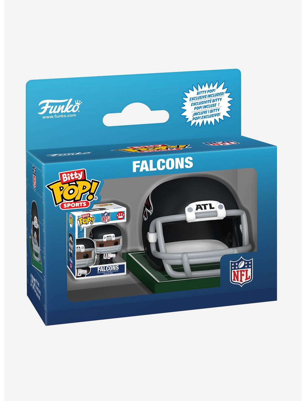 Funko Bitty Pop! Sports NFL Atlanta Falcons Helmet And Player Mini Vinyl Figure - US 2027