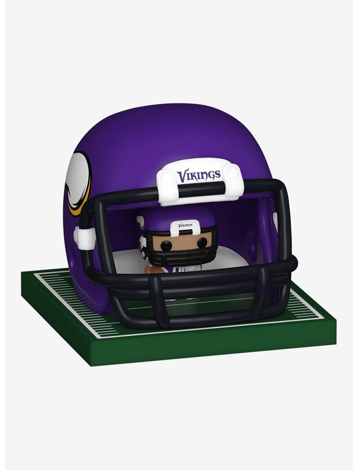 Funko Bitty Pop! Sports NFL Minnesota Vikings Helmet And Player Mini Vinyl Figure - US 9605