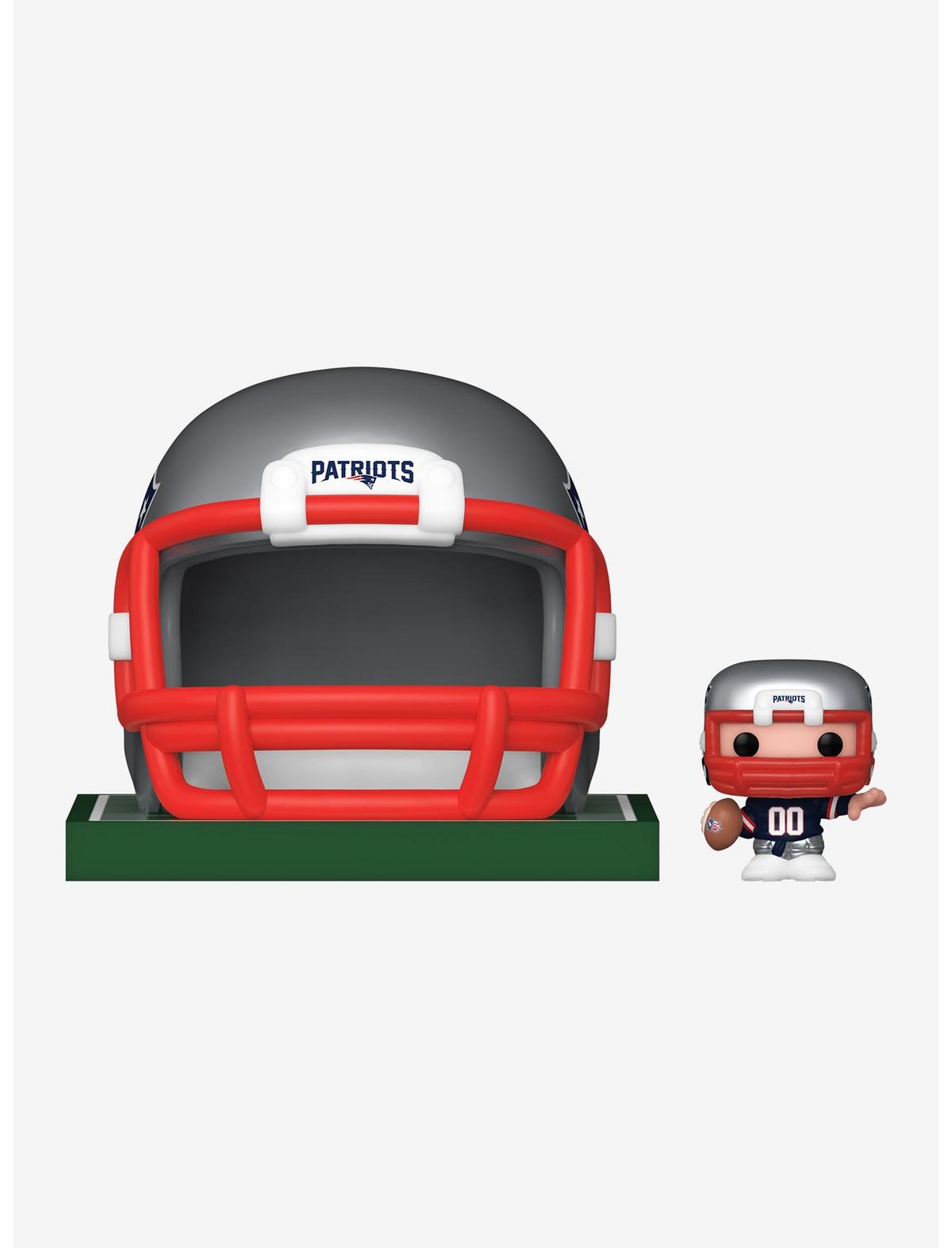 Funko Bitty Pop! Sports NFL New England Patriots Helmet And Player Mini Vinyl Figure - US 3650