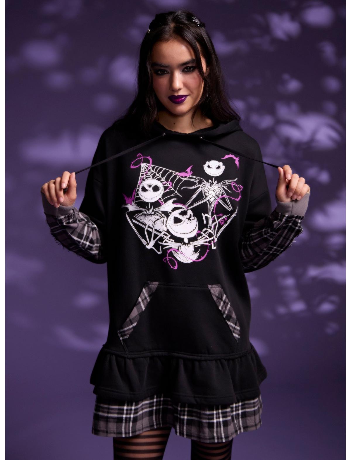 Her Universe The Nightmare Before Christmas Plaid Twofer Dress - US 0679