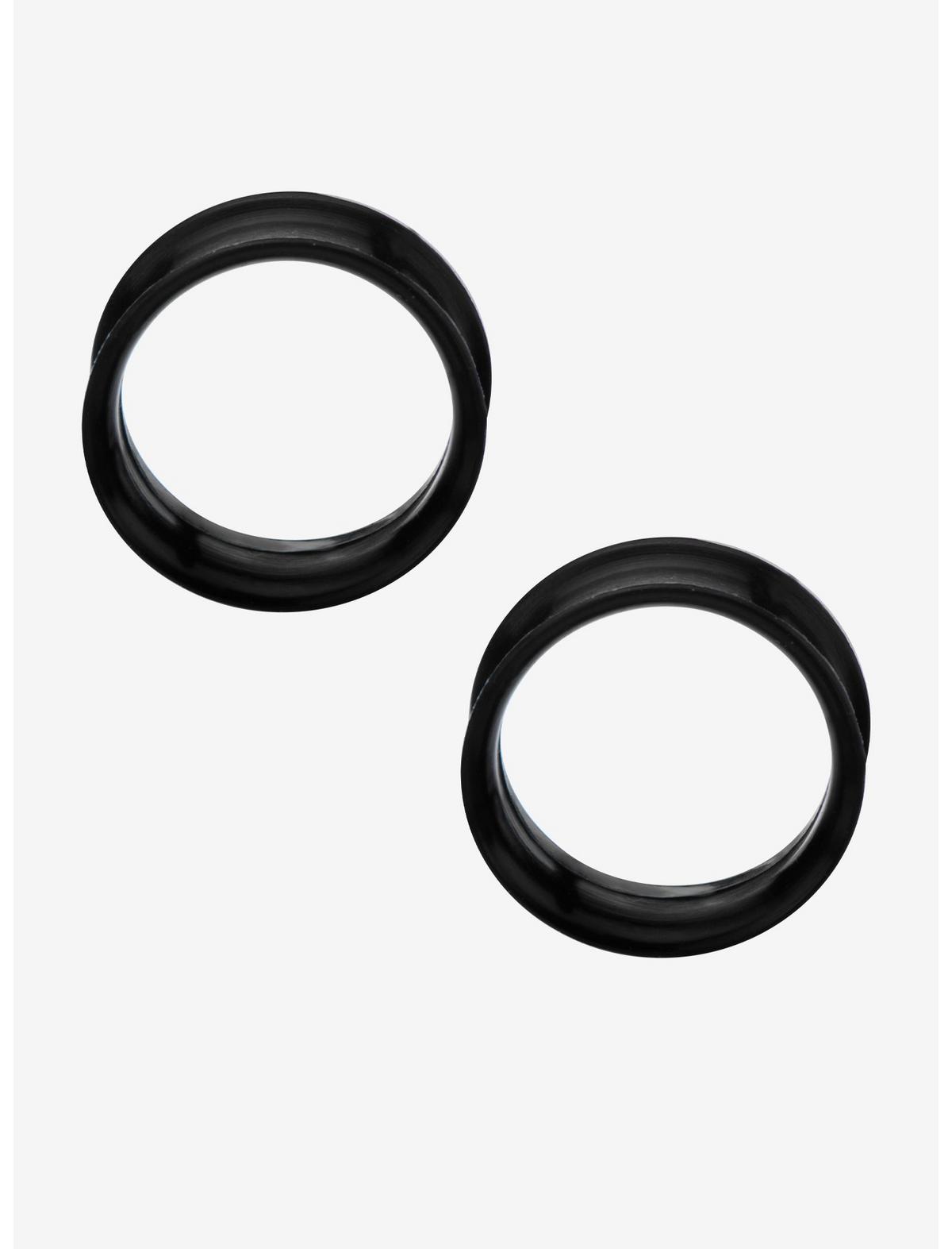 Black Earskin Plug 2 Pack - US 6051