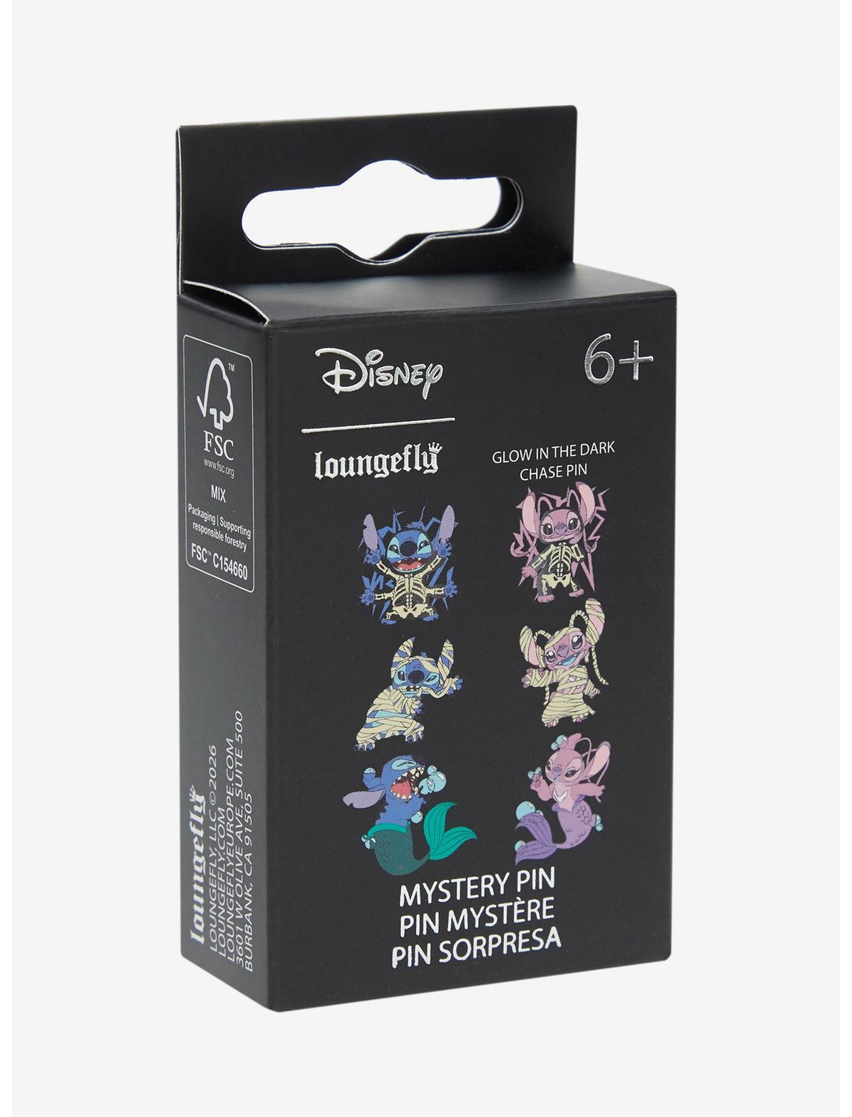 Loungefly Disney Stitch & Angel Halloween Blind Box Enamel Pin - US 2459