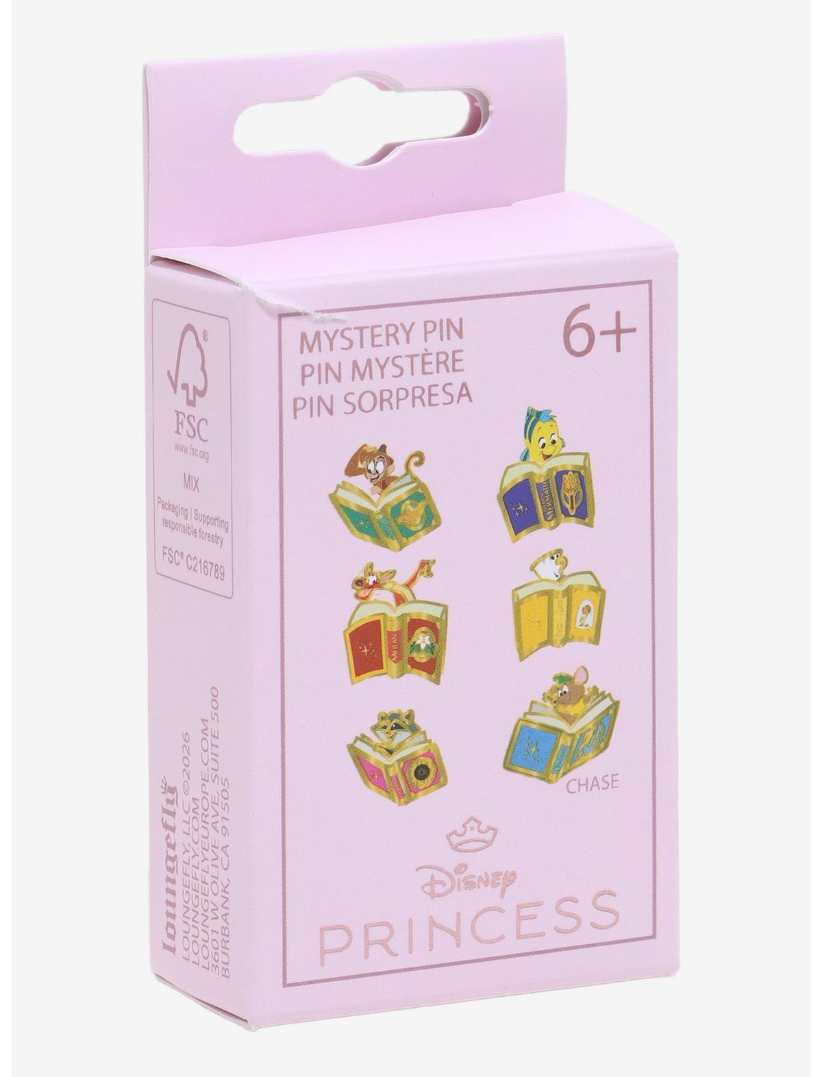Loungefly Disney Sidekicks Books Blind Box Enamel Pin - US 3049
