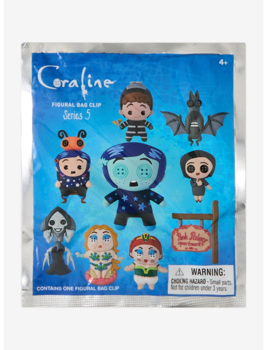 Coraline Series 5 Blind Bag Figural Bag Clip - US 3614