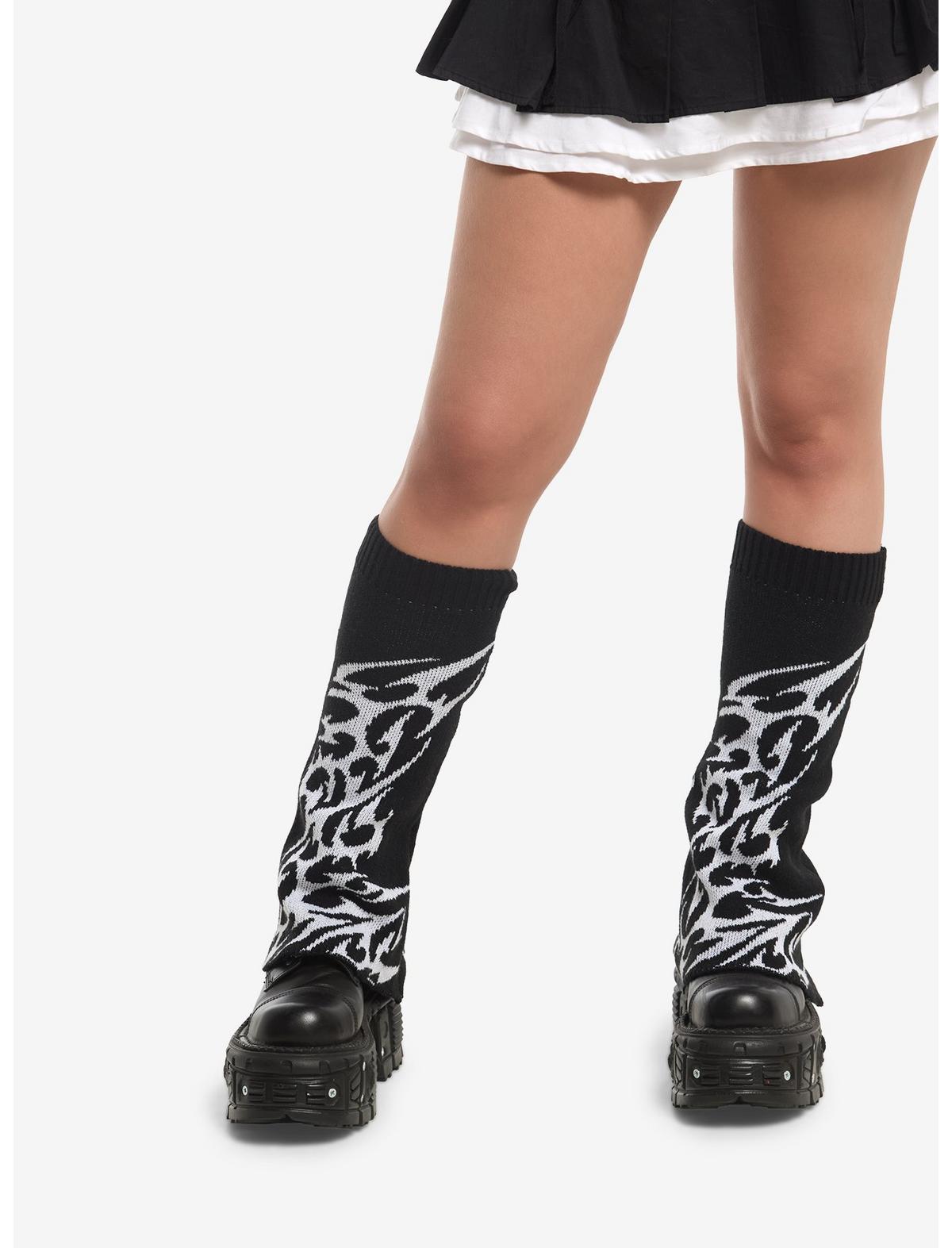 Cyber Sigil Flare Leg Warmers - US 7979