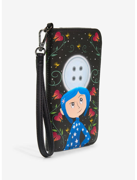Loungefly Coraline Garden Moon Tech Wallet - US 1321