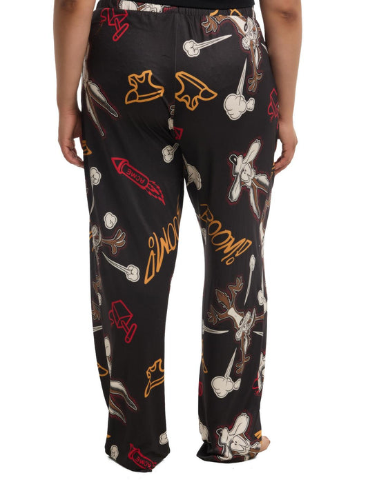 Looney Tunes Wile E. Coyote Pajama Pants Plus Size - US 7045