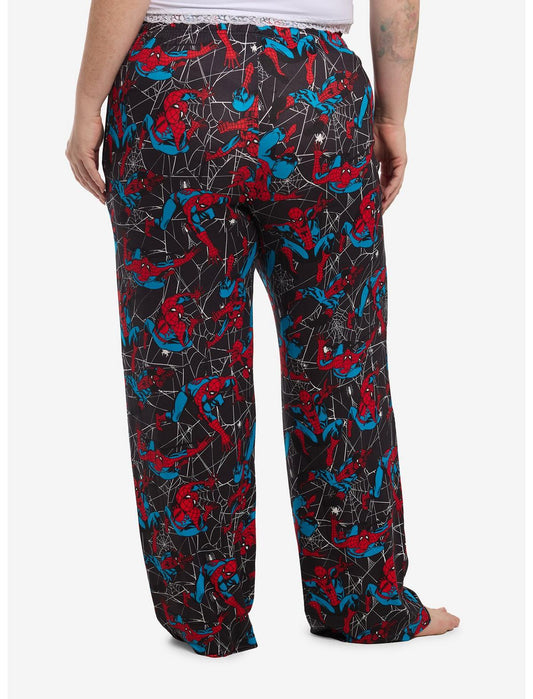 Marvel Spider-Man Web Pajama Pants Plus Size - US 4105