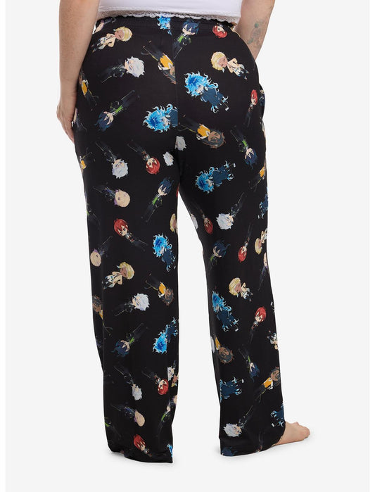 Disney Twisted-Wonderland Chibi Housewardens Pajama Pants Plus Size - US 4009