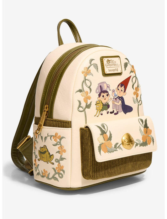 Loungefly Over The Garden Wall Group Floral Mini Backpack - US 8366