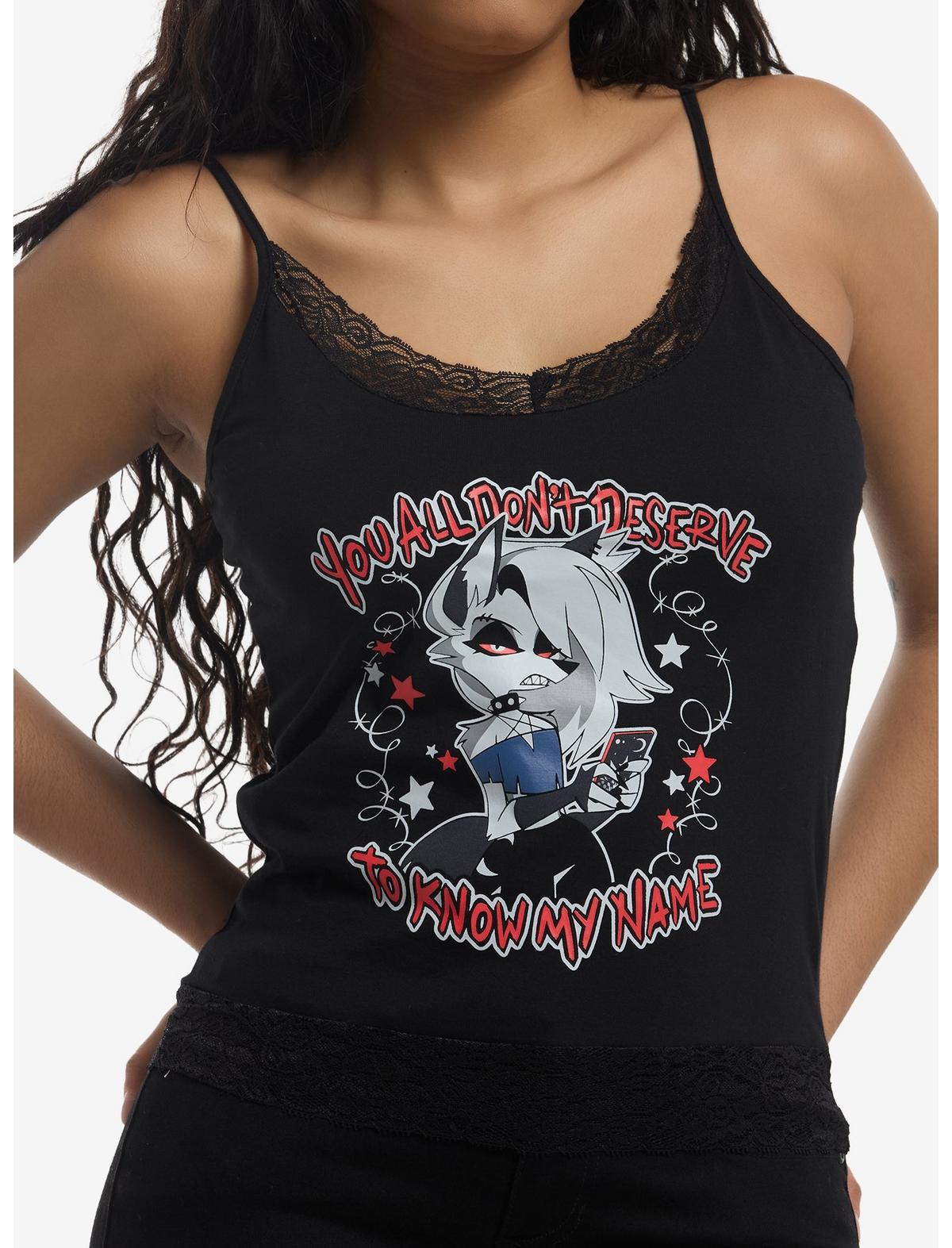 Helluva Boss Loona Know My Name Lace Girls Cami - US 5378