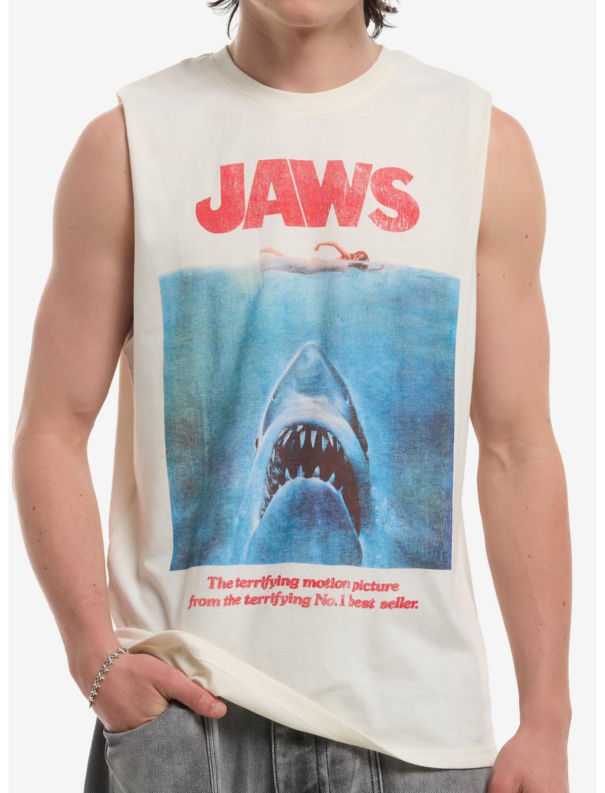 Jaws Film Poster Muscle Tank Top - US 5559
