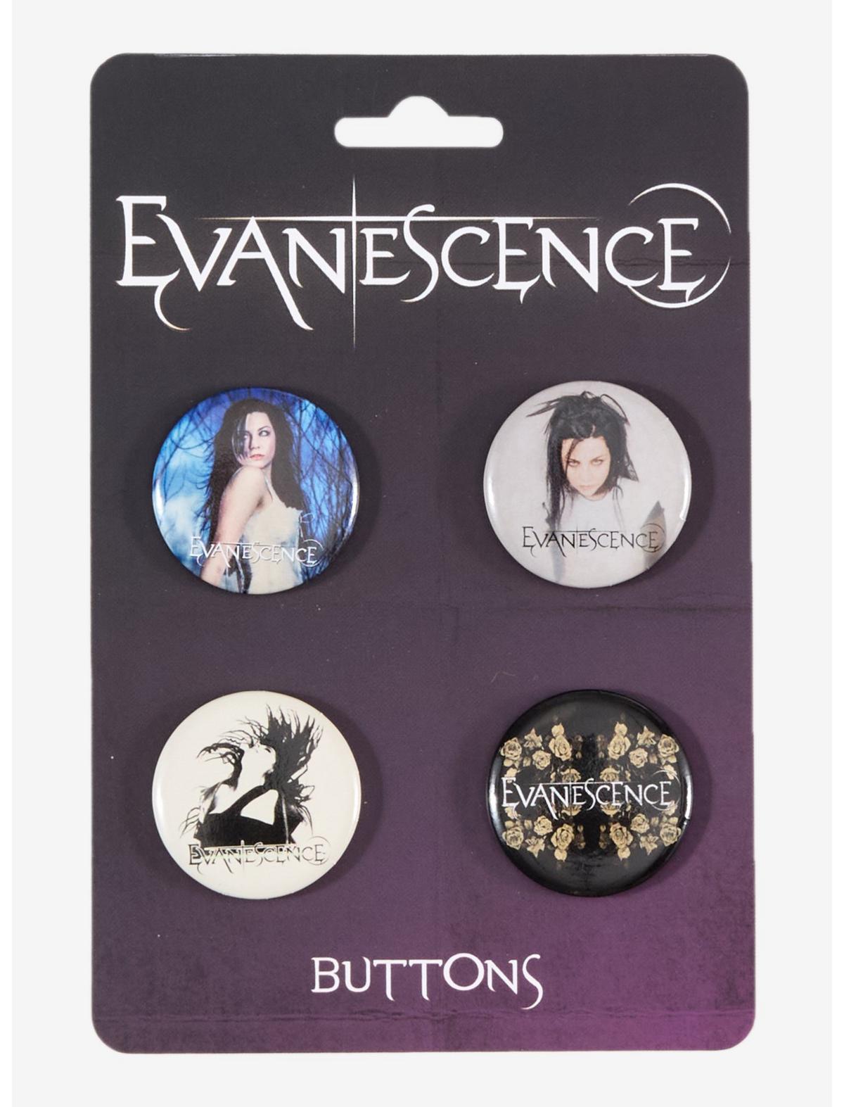 Evanescence Amy Lee Button Pack - US 6482