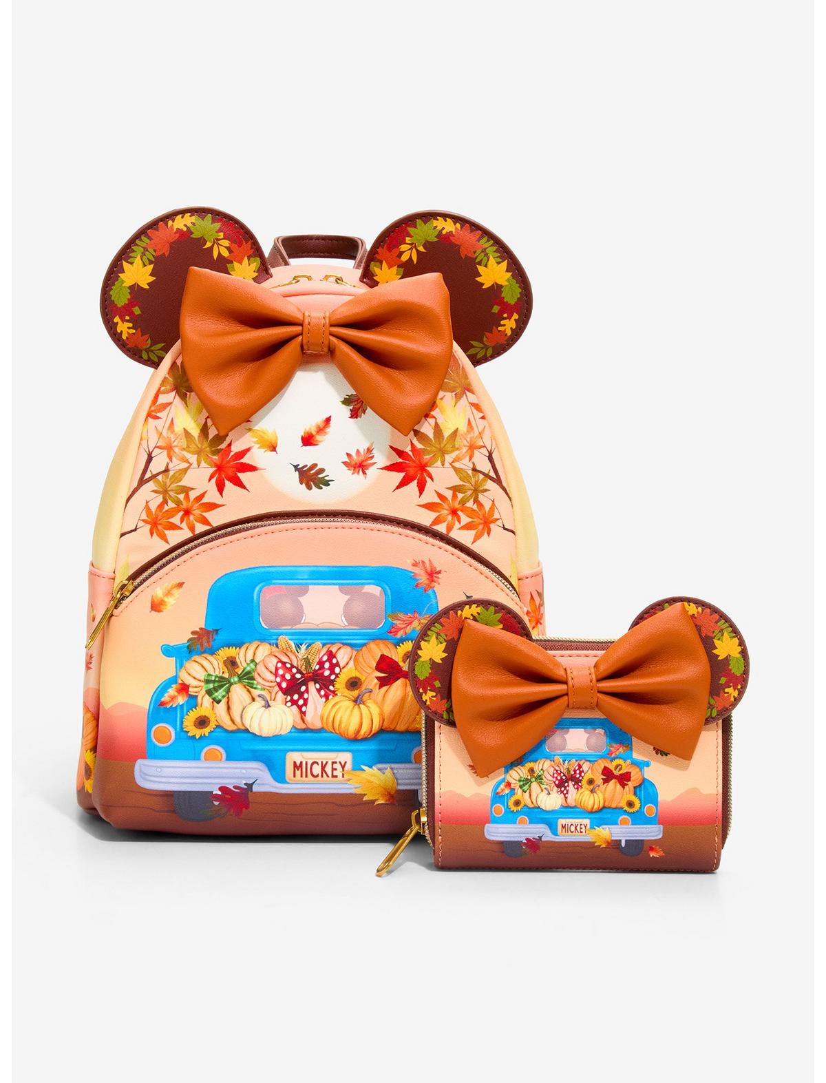 Loungefly Disney Fall Harvest Mini Wallet - US 7726