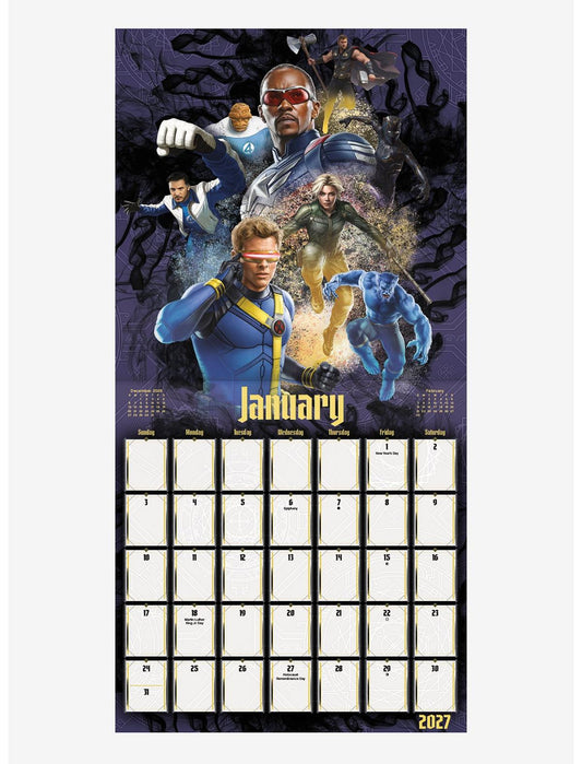 Marvel Avengers: Doomsday 2027 16-Month Calendar - US 1334