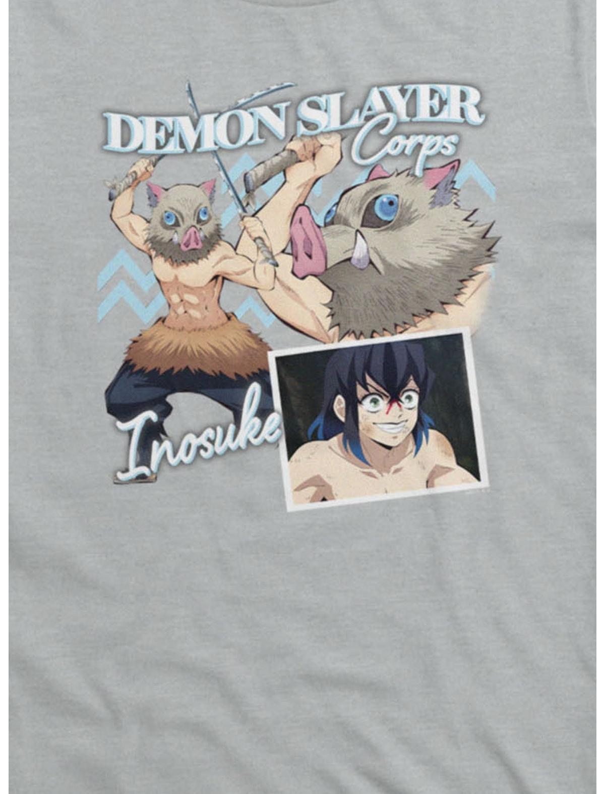 Demon Slayer Inosuke Postcard T-Shirt - US 0583